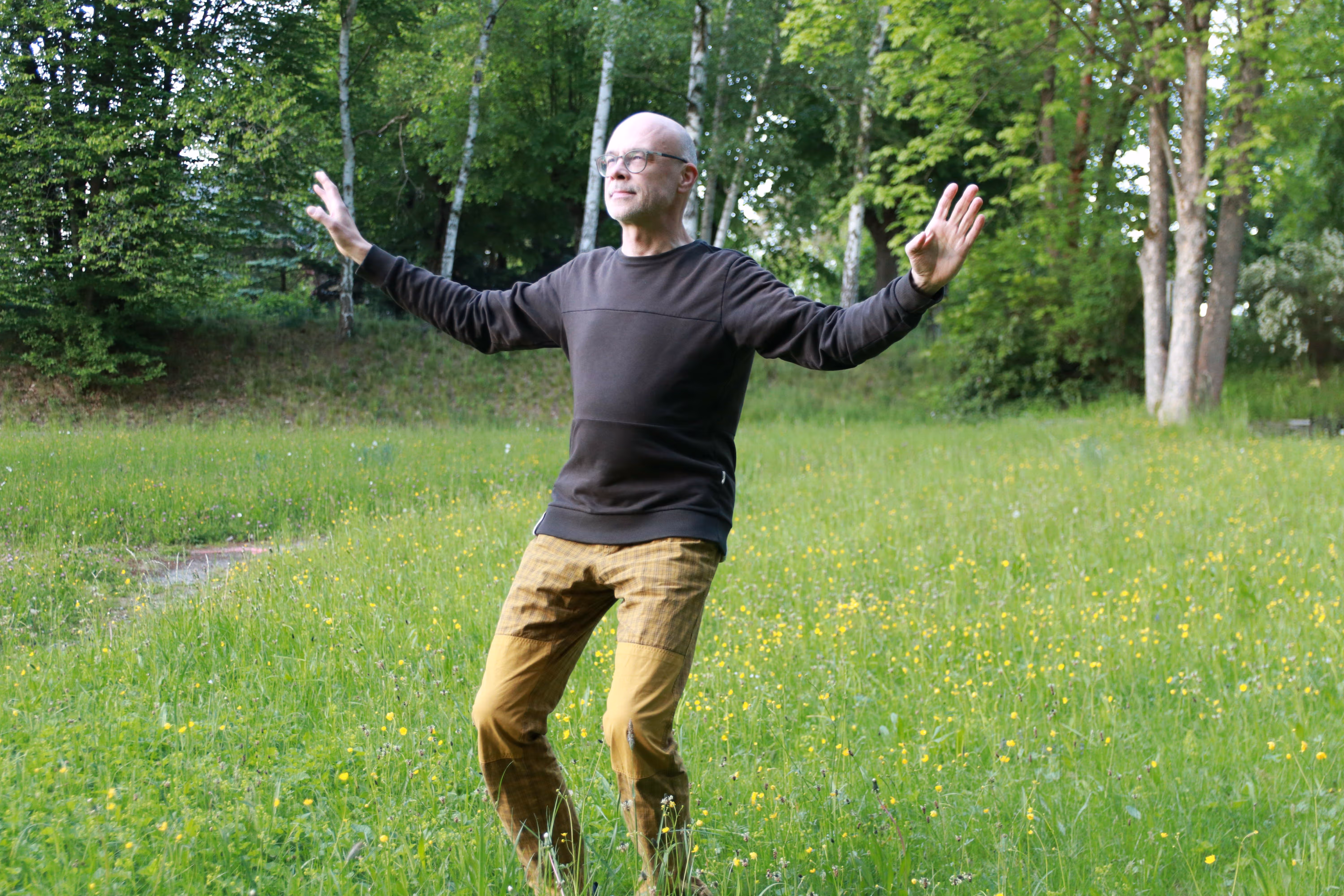 Qi Gong Pose Natur